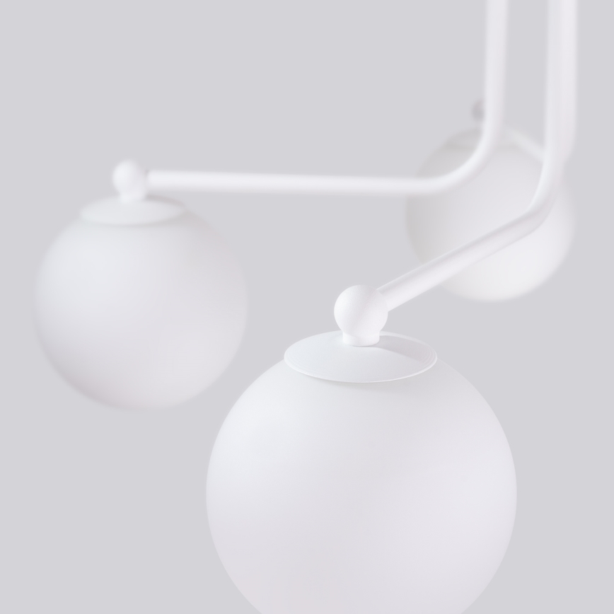 Hanglamp met vaste pendel ASTRAL 5xG9/8W/230V wit