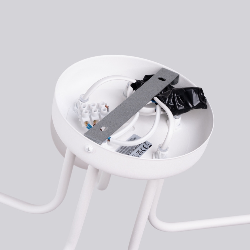 Hanglamp met vaste pendel ASTRAL 5xG9/8W/230V wit
