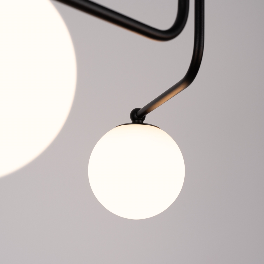 Hanglamp met vaste pendel ASTRAL 3xG9/8W/230V zwart