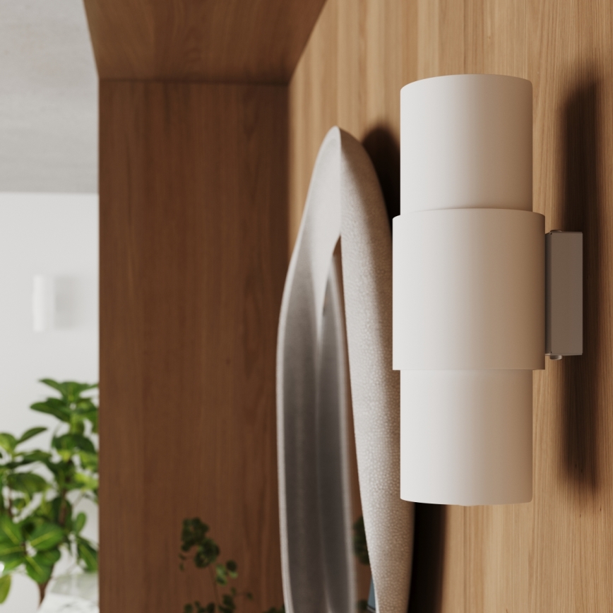 Applique murale FLASH 2xE27/15W/230V blanc