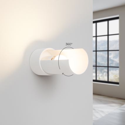 Applique murale FLASH 1xE27/15W/230V blanc