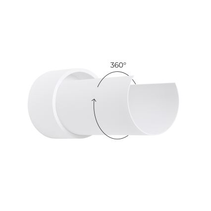 Applique murale FLASH 1xE27/15W/230V blanc