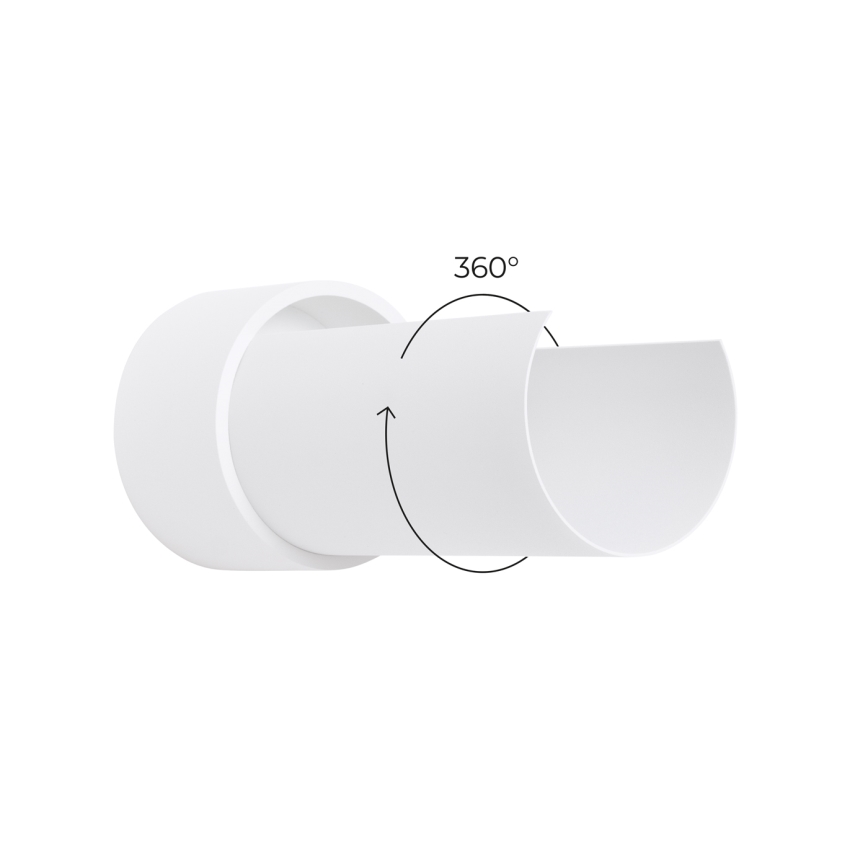 Applique murale FLASH 1xE27/15W/230V blanc