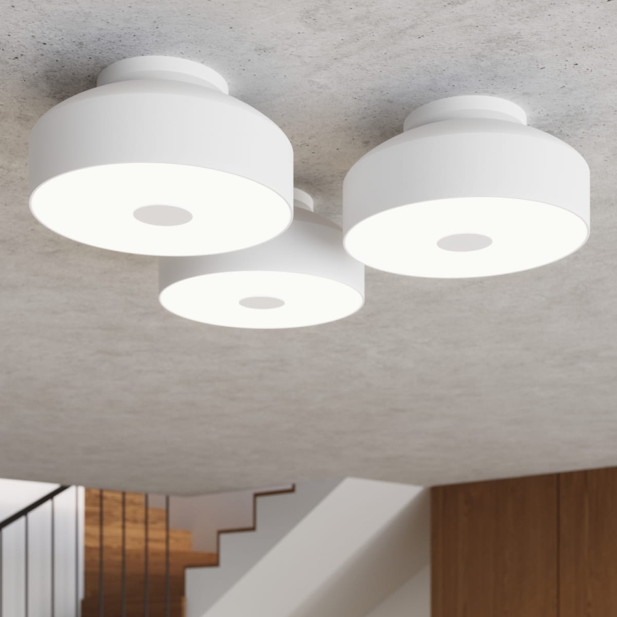 Plafondlamp OMIQ 4xE27/15W/230V Ø 30 cm wit