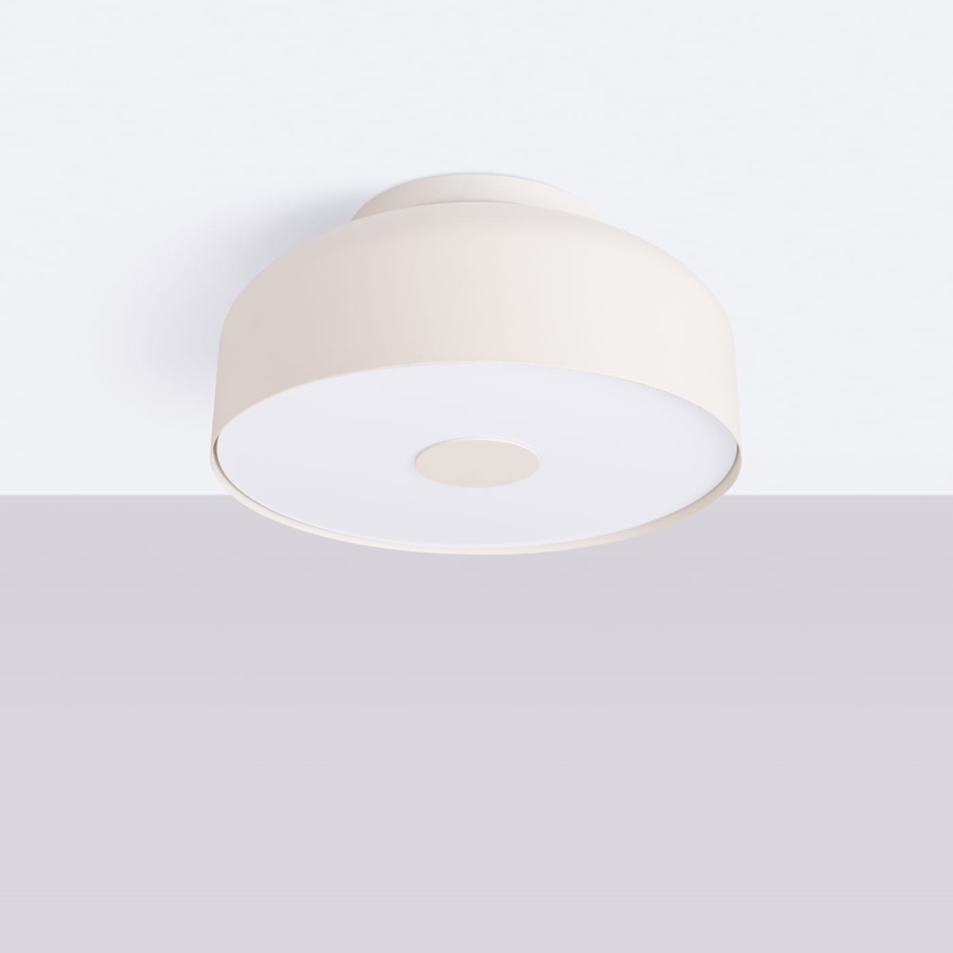 Plafonnier OMIQ 4xE27/15W/230V Ø 30 cm crème