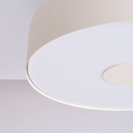 Plafonnier OMIQ 4xE27/15W/230V Ø 30 cm crème