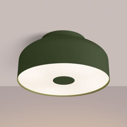Plafonnier OMIQ 4xE27/15W/230V Ø 30 cm vert