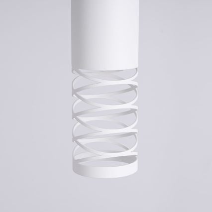 Hanglamp aan een koord LAMI 1xGU10/10W/230V wit