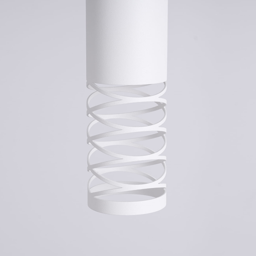 Hanglamp aan een koord LAMI 1xGU10/10W/230V wit