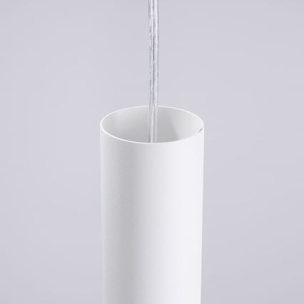 Hanglamp aan een koord LAMI 1xGU10/10W/230V wit