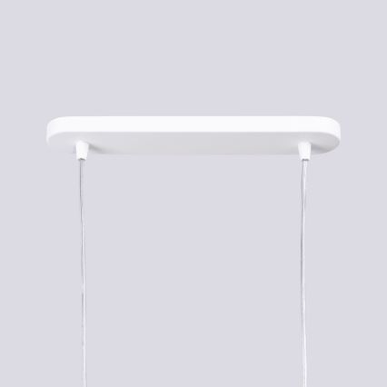 Hanglamp aan een koord LIRO 2xGU10/10W/230V wit
