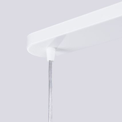 Hanglamp aan een koord LIRO 2xGU10/10W/230V wit