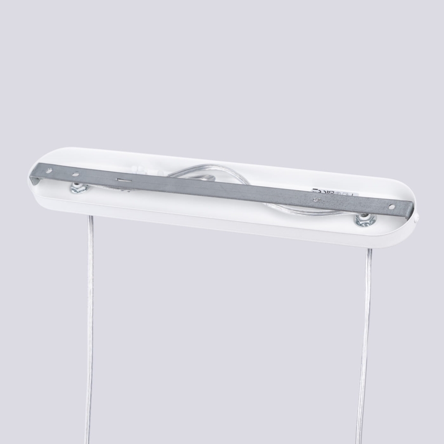 Hanglamp aan een koord LIRO 2xGU10/10W/230V wit