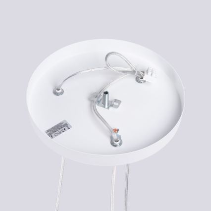 Hanglamp aan een koord LIRO 3xGU10/10W/230V wit