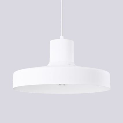 Hanglamp aan een koord BILO 1xE27/15W/230V diameter 35 cm wit