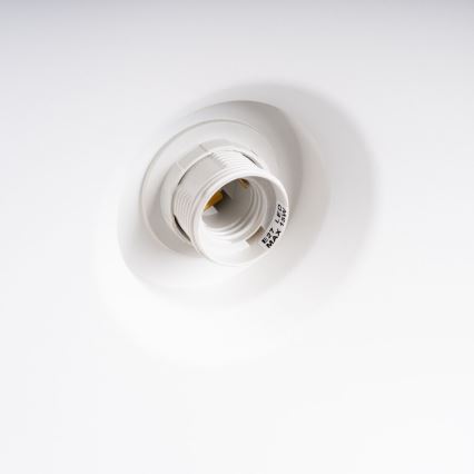 Hanglamp aan een koord BILO 1xE27/15W/230V diameter 35 cm wit