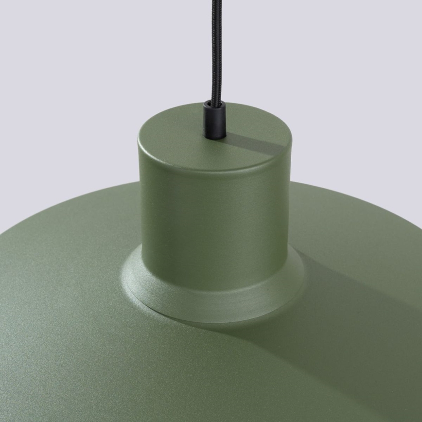 Hanglamp aan een koord BILO 1xE27/15W/230V diameter 35 cm groen