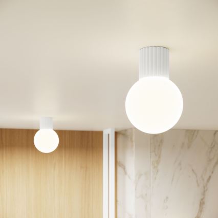 Badkamer plafondlamp HALO 1xG9/8W/230V diameter 12 cm IP44 wit