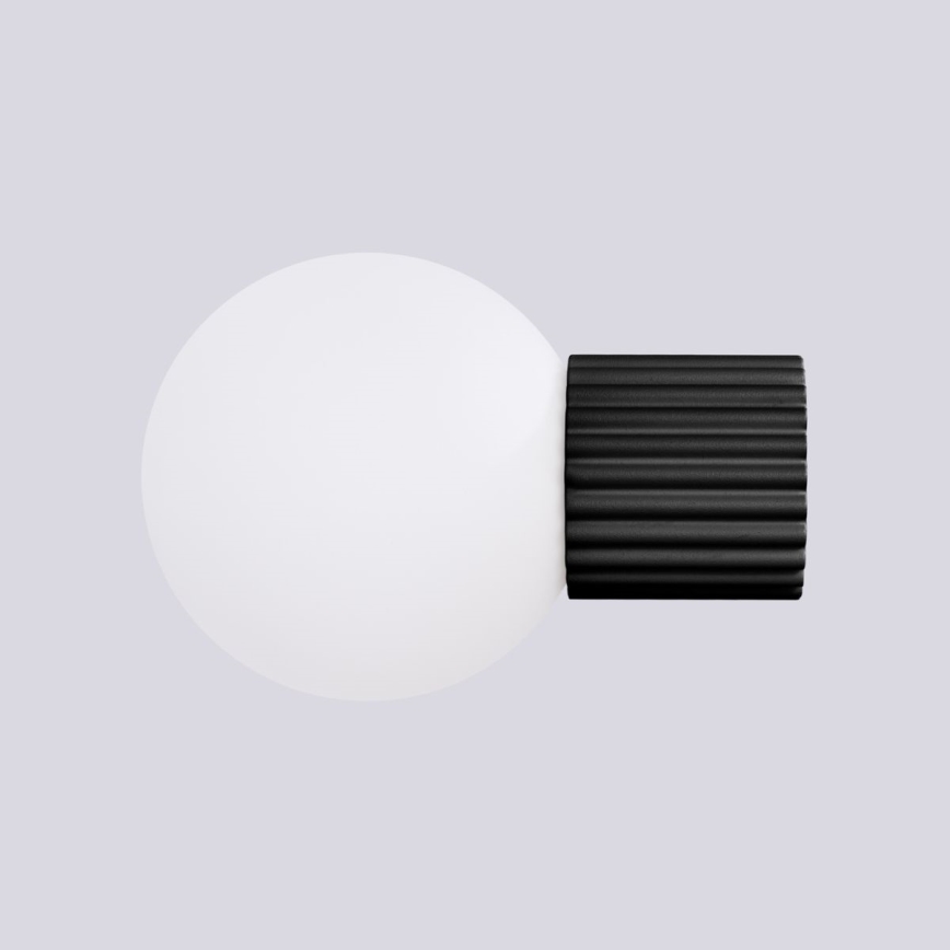 Applique murale salle de bain HALO 1xG9/8W/230V d. 12 cm IP44 noir