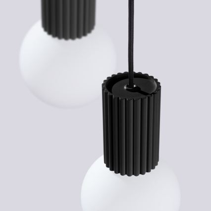Hanglamp aan een koord HALO 3xG9/8W/230V diameter 25 cm zwart