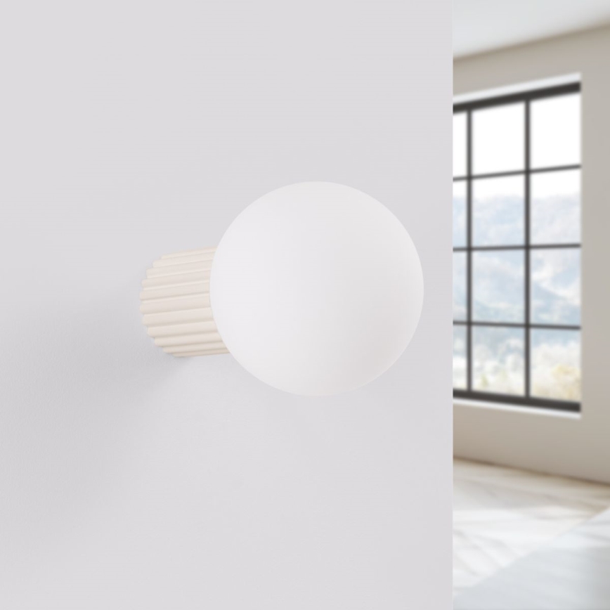 Applique murale salle de bain HALO 1xG9/8W/230V d. 12 cm IP44 crème