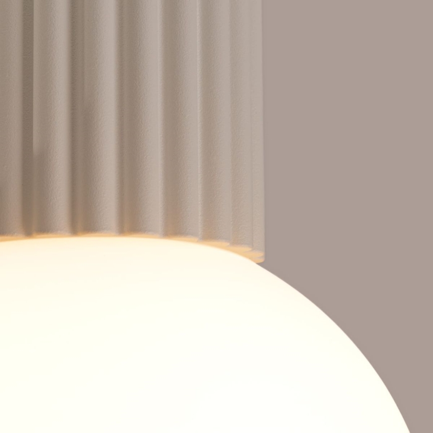 Badkamer plafondlamp HALO 1xG9/8W/230V diameter 12 cm IP44 crème
