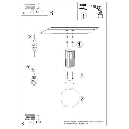 Badkamer plafondlamp HALO 1xG9/8W/230V diameter 12 cm IP44 crème