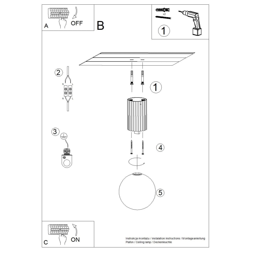 Badkamer plafondlamp HALO 1xG9/8W/230V diameter 12 cm IP44 crème