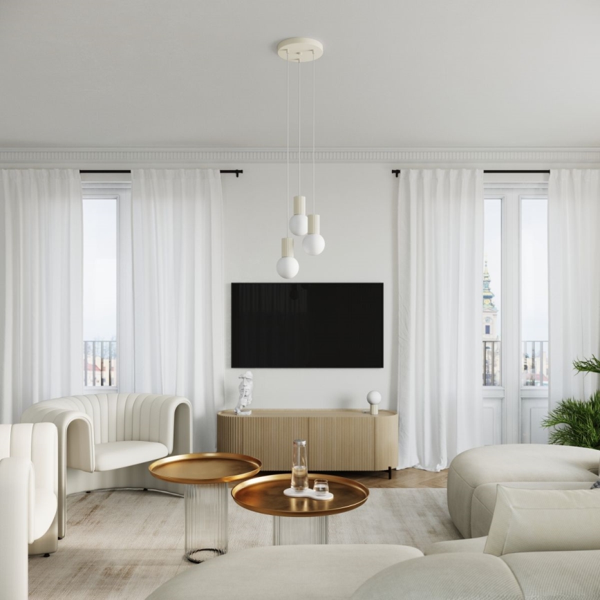 Lampe de table HALO 1xG9/8W/230V d. 12 cm crème