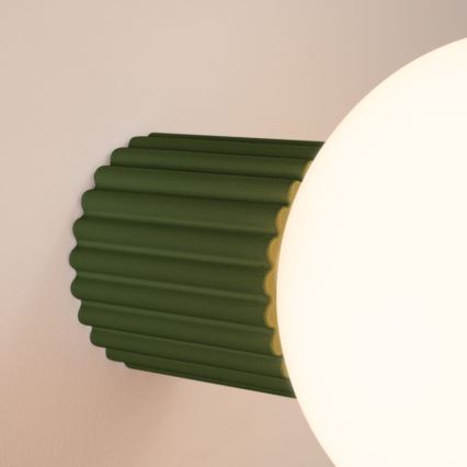Applique murale salle de bain HALO 1xG9/8W/230V d. 12 cm IP44 vert