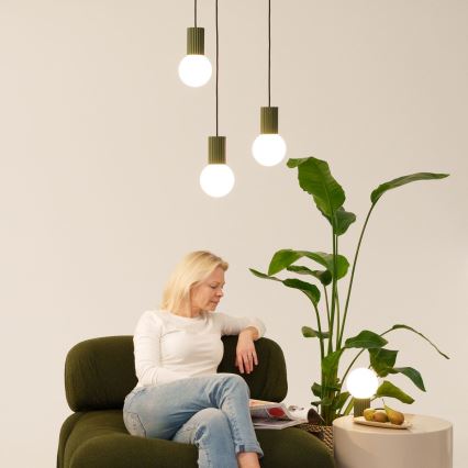 Lampe de table HALO 1xG9/8W/230V d. 12 cm vert