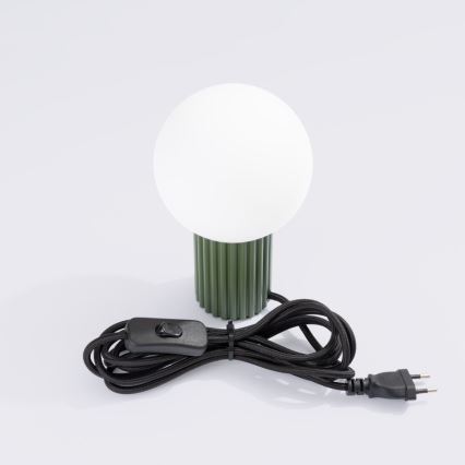 Lampe de table HALO 1xG9/8W/230V d. 12 cm vert