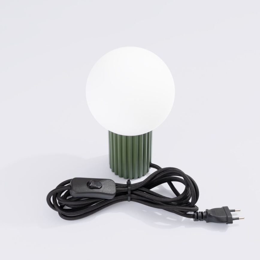 Lampe de table HALO 1xG9/8W/230V d. 12 cm vert