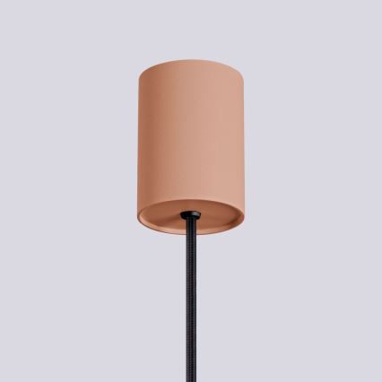 Hanglamp aan een koord HALO 1xG9/8W/230V diameter 12 cm bruin