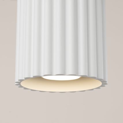 Spot AURA 1xGU10/10W/230V Ø 10 cm blanc