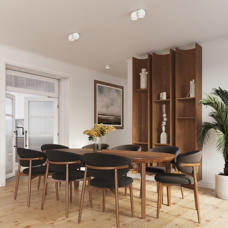 Spot AURA 2xGX53/10W/230V blanc