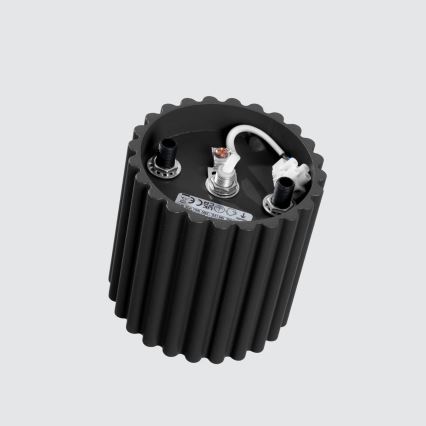 Spot AURA 1xGU10/10W/230V 10 cm noir