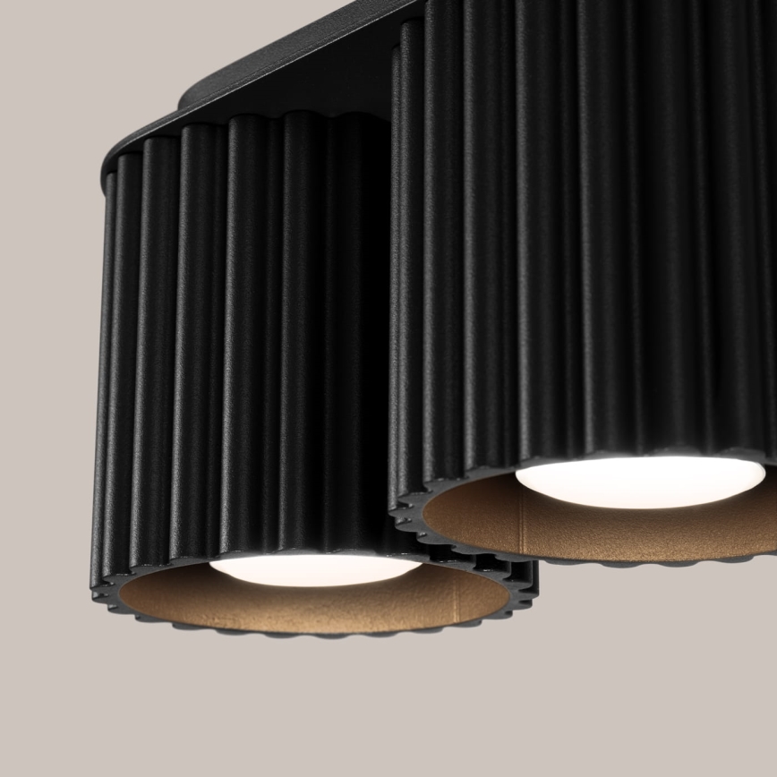 Spot AURA 2xGU10/10W/230V noir