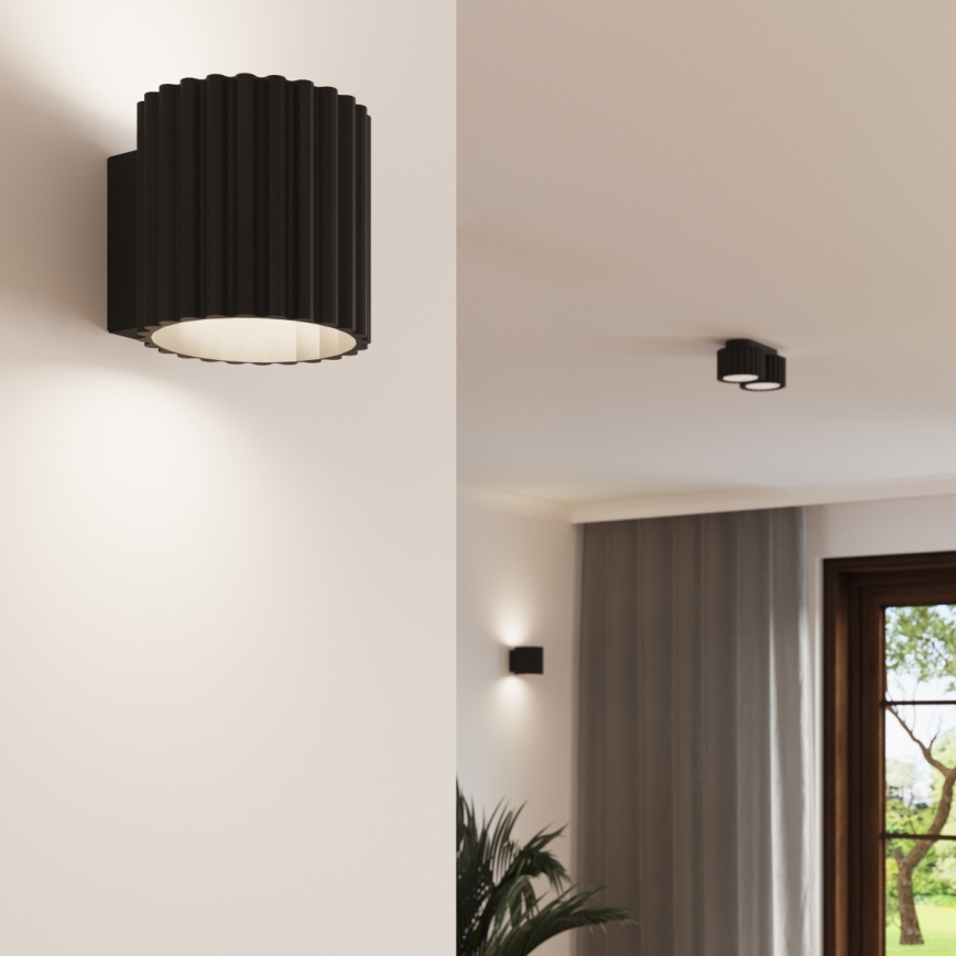 Spot AURA 2xGX53/10W/230V noir