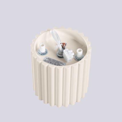 Spotlamp AURA 1xGU10/10W/230V Ø 10 cm crème