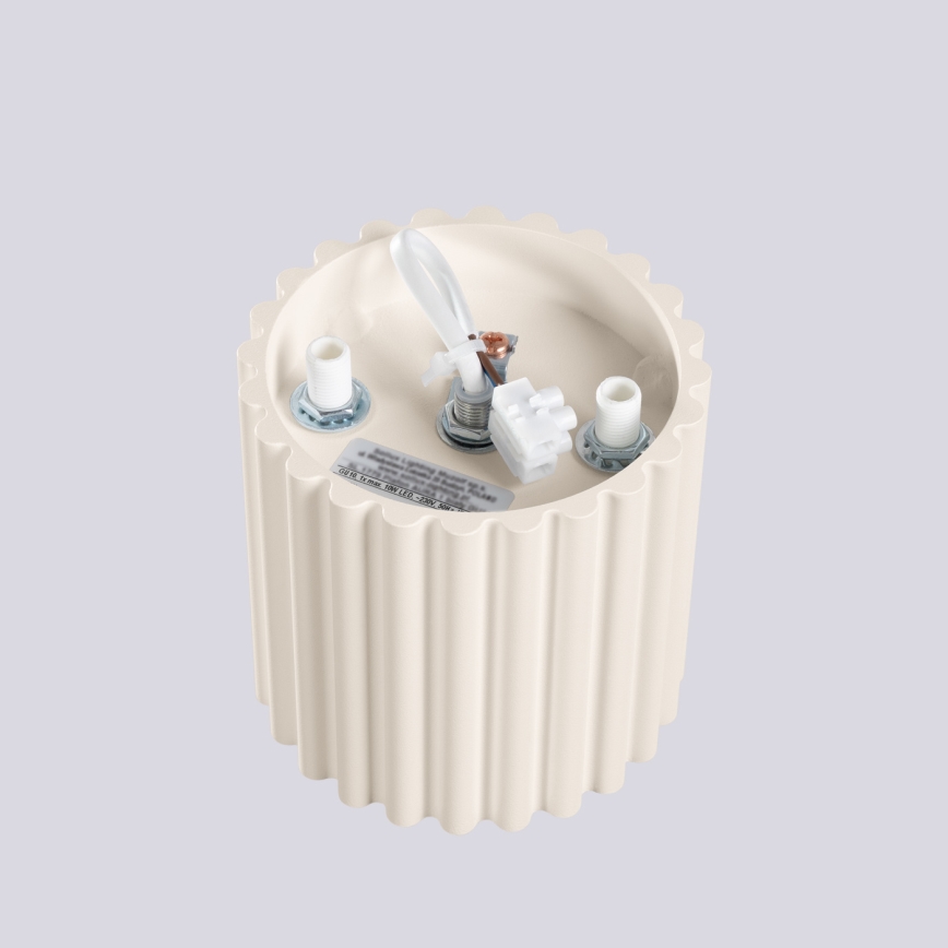Spotlamp AURA 1xGU10/10W/230V Ø 10 cm crème