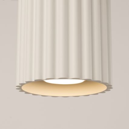 Spot AURA 1xGU10/10W/230V 10 cm crème