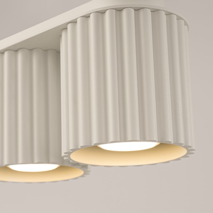 Plafonnier à spots AURA 2xGU10/10W/230V coloris crème