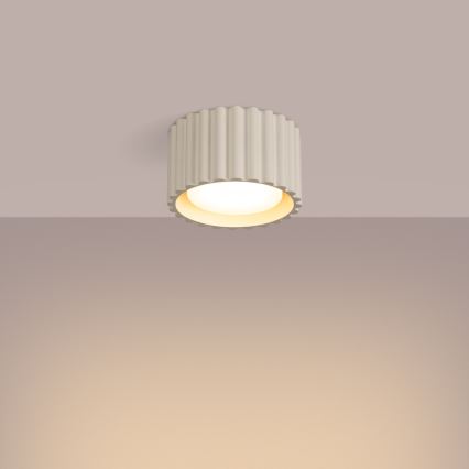 Spot AURA 1xGX53/10W/230V Ø 10 cm crème