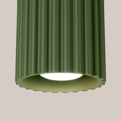 Spotlamp AURA 1x GU10/10W/230V 10 cm groen