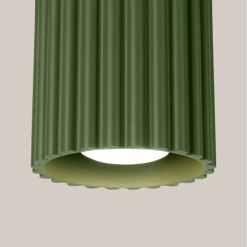 Spot AURA 1xGU10/10W/230V pr. 10 cm vert