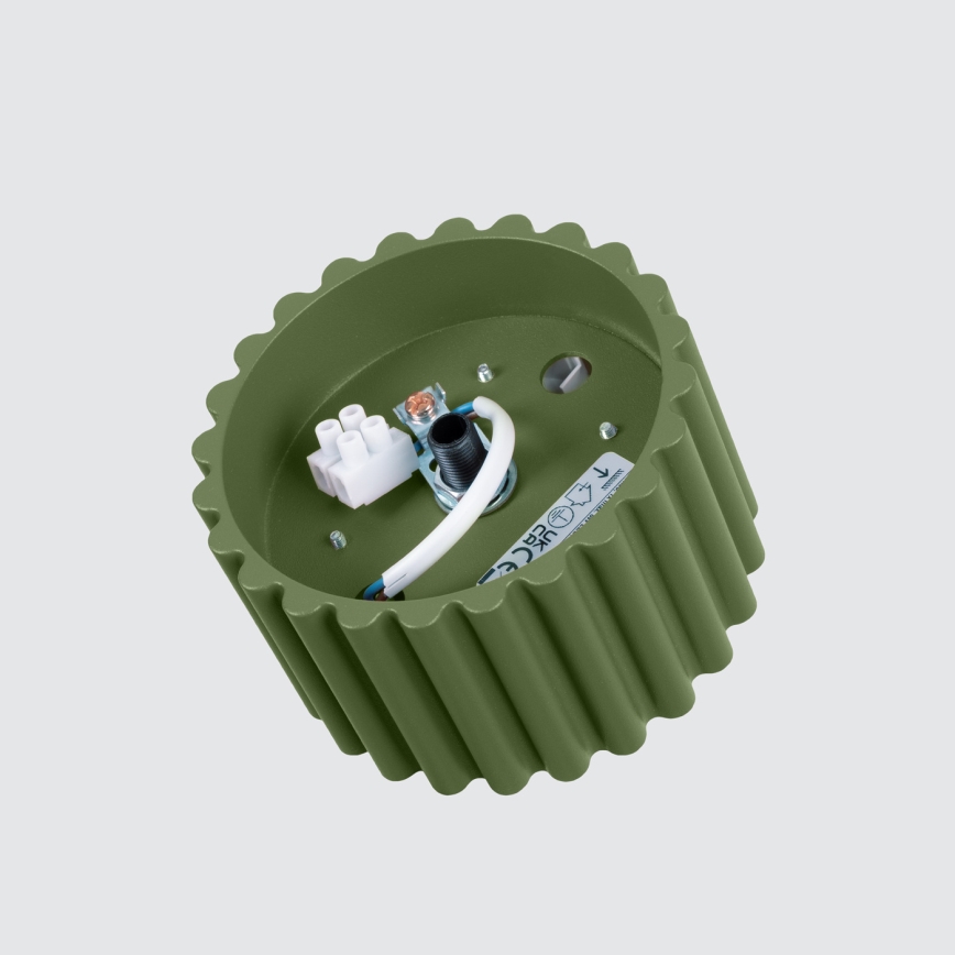 Spotlamp AURA 1xGX53/10W/230V Ø 10 cm groen