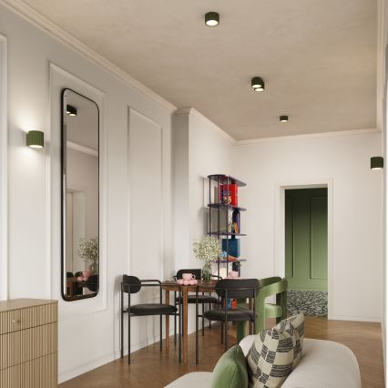 AURA spotlamp 1xGX53/10W/230V 6 cm groen