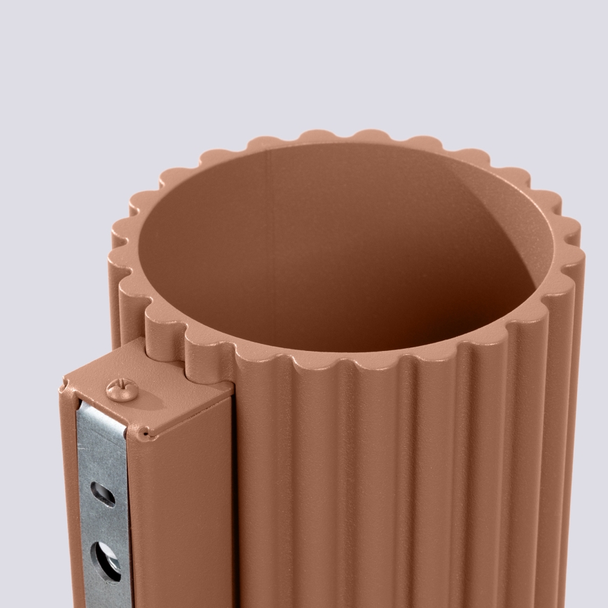 Wandlamp AURA 1xG9/10W/230V bruin