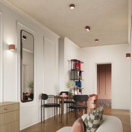 Spot AURA 1xGX53/10W/230V 6 cm brun